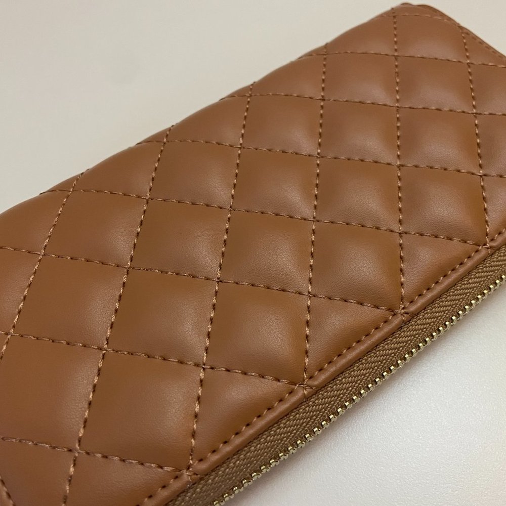 KC Jagger Leather Wallet COGNAC New in Package - Picture 4 of 10